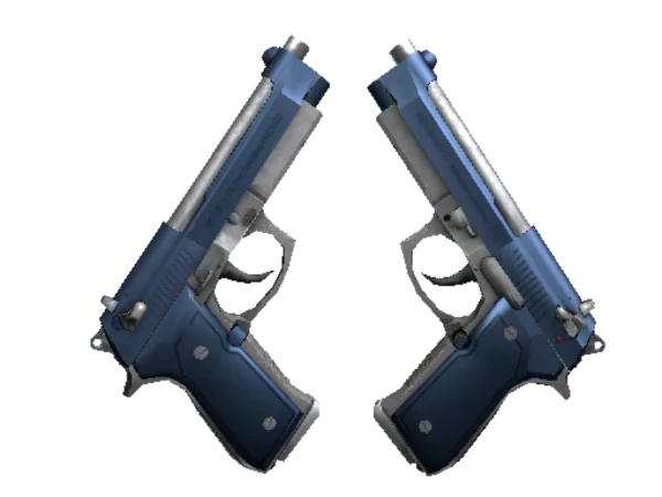 Dual Berettas | Anodized Navy (Minimal Wear)