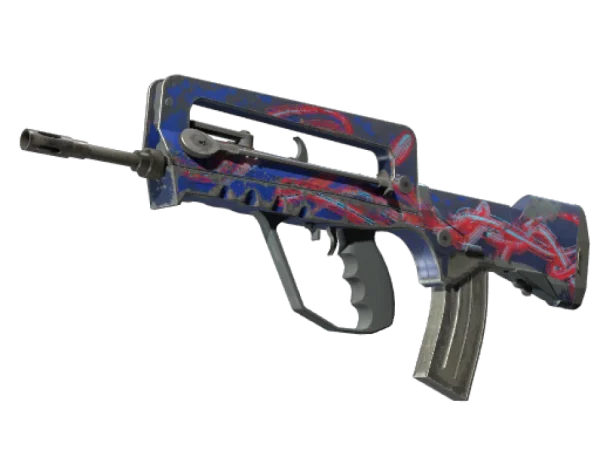 FAMAS | Afterimage (Well-Worn)