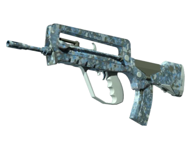 FAMAS | Cyanospatter (Factory New)