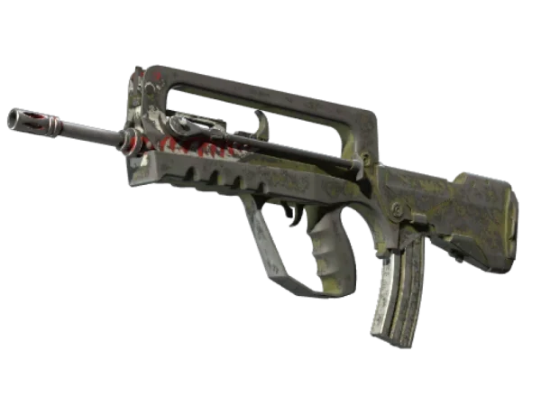 FAMAS | Spitfire (Battle-Scarred)