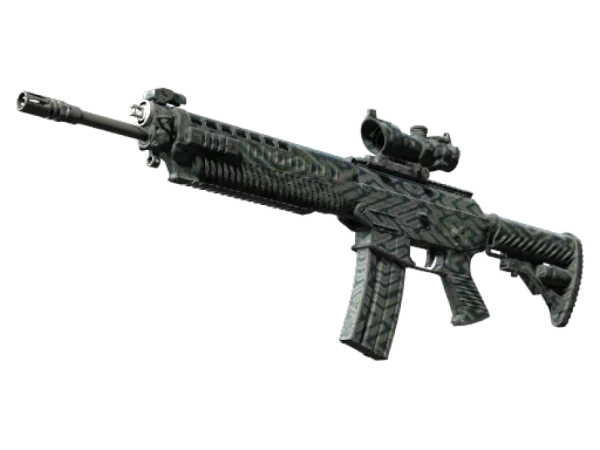 SG 553 | Barricade (Field-Tested)