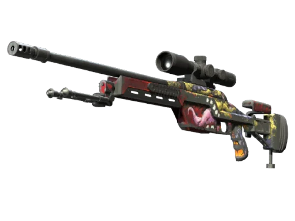 SSG 08 | Bloodshot (Battle-Scarred)