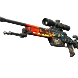 SSG 08 | Dragonfire (Well-Worn)