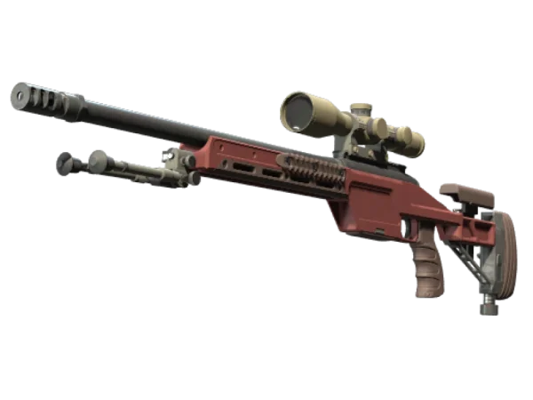 SSG 08 | Red Stone (Factory New)