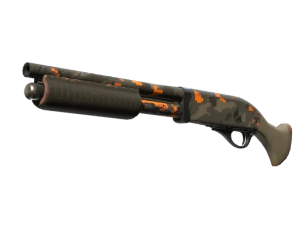 Sawed-Off | Orange DDPAT (Well-Worn)