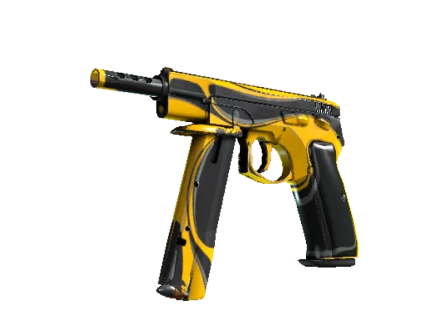 StatTrak™ CZ75-Auto | Yellow Jacket (Field-Tested)