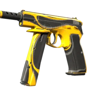 StatTrak™ CZ75-Auto | Yellow Jacket (Minimal Wear)