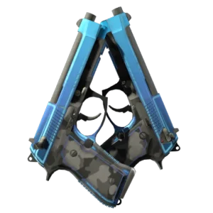 StatTrak™ Dual Berettas | Urban Shock (Factory New)
