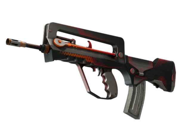 StatTrak™ FAMAS | Valence (Well-Worn)