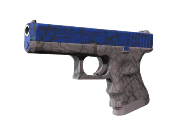 StatTrak™ Glock-18 | Blue Fissure (Minimal Wear)