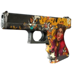 StatTrak™ Glock-18 | Bullet Queen (Battle-Scarred)