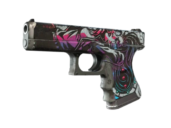 StatTrak™ Glock-18 | Neo-Noir (Battle-Scarred)