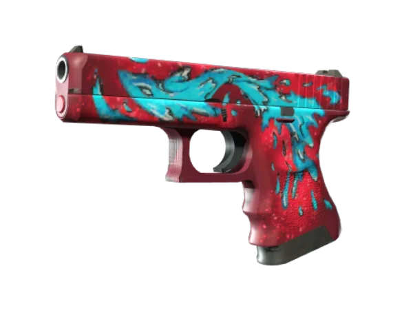 StatTrak™ Glock-18 | Water Elemental (Minimal Wear)