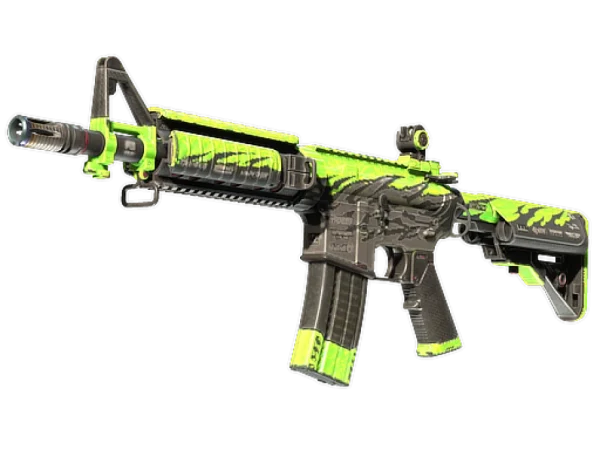 StatTrak™ M4A4 | Full Throttle (Well-Worn)