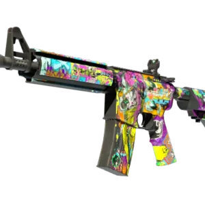StatTrak™ M4A4 | In Living Color (Well-Worn)