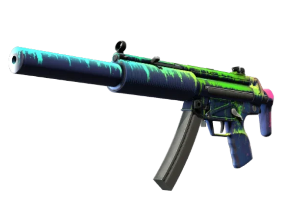 StatTrak™ MP5-SD | Phosphor (Minimal Wear)