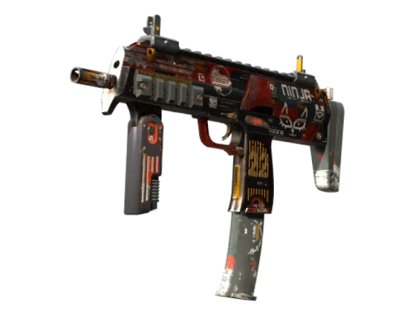 StatTrak™ MP7 | Bloodsport (Battle-Scarred)