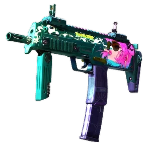 StatTrak™ MP7 | Smoking Kills (Well-Worn)