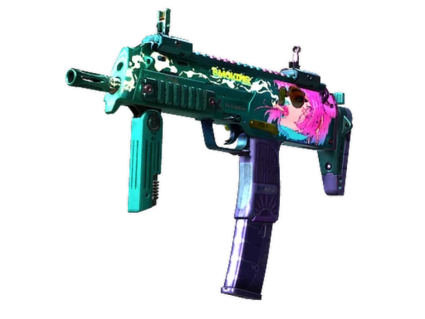 StatTrak™ MP7 | Smoking Kills (Well-Worn)