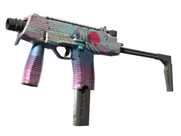 StatTrak™ MP9 | Mount Fuji (Well-Worn)