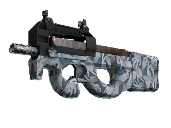 StatTrak™ P90 | Death Grip (Minimal Wear)