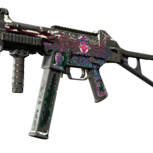 StatTrak™ UMP-45 | Neo-Noir (Battle-Scarred)