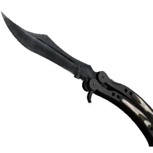 ★ Butterfly Knife | Black Laminate (Minimal Wear)