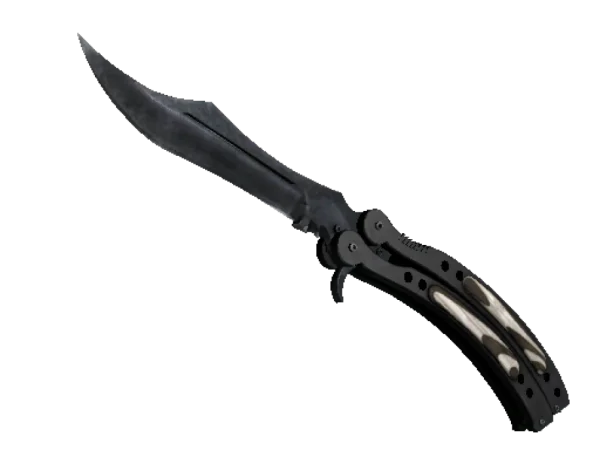 ★ Butterfly Knife | Black Laminate (Minimal Wear)