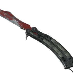 ★ Butterfly Knife | Crimson Web (Battle-Scarred)