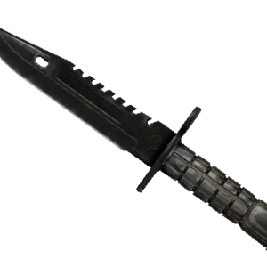 ★ M9 Bayonet | Black Laminate (Battle-Scarred)