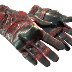 ★ Moto Gloves | Blood Pressure (Well-Worn)