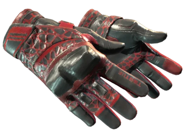 ★ Moto Gloves | Blood Pressure (Well-Worn)