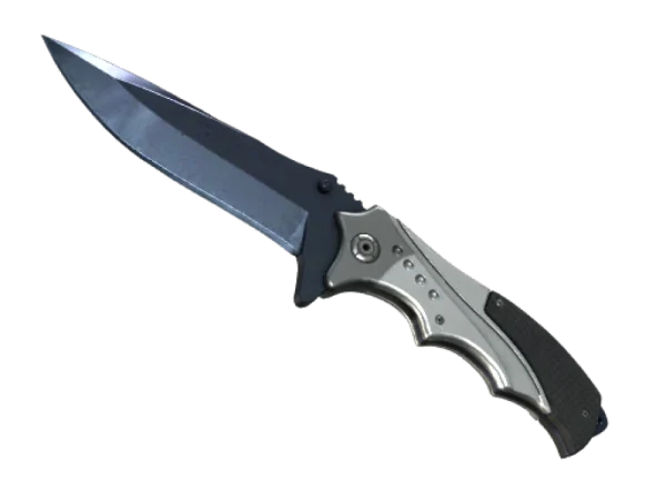 ★ Nomad Knife | Blue Steel (Well-Worn)