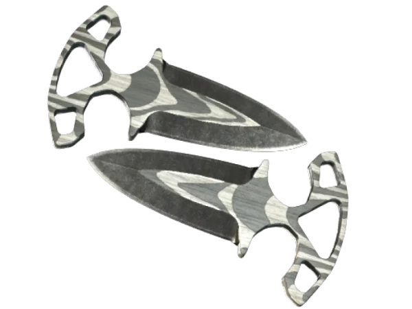 ★ Shadow Daggers | Black Laminate (Well-Worn)