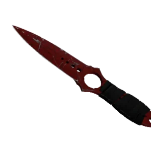 ★ Skeleton Knife | Crimson Web (Battle-Scarred)