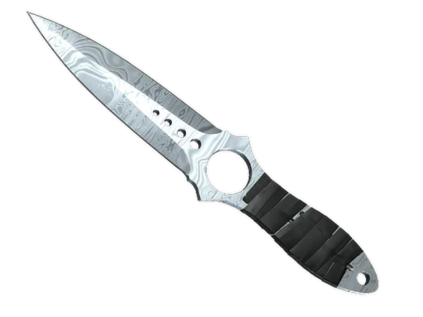 ★ Skeleton Knife | Damascus Steel (Minimal Wear)