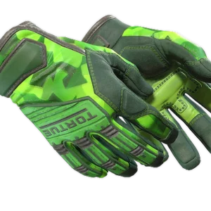 ★ Specialist Gloves | Lime Polycam (Well-Worn)
