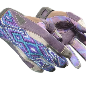 ★ Sport Gloves | Violet Beadwork (Well-Worn)