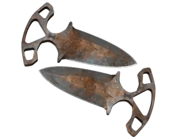 ★ StatTrak™ Shadow Daggers | Rust Coat (Battle-Scarred)
