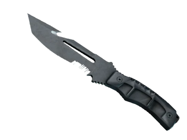 ★ StatTrak™ Survival Knife | Night Stripe (Well-Worn)