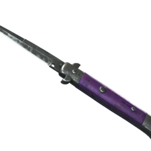 ★ Stiletto Knife | Ultraviolet (Battle-Scarred)